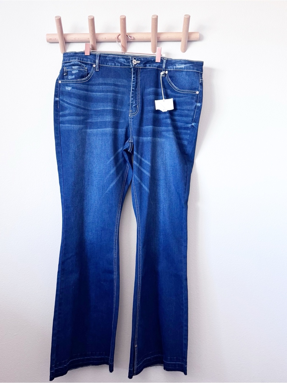 KanCan Dark Blue Flare Jeans
